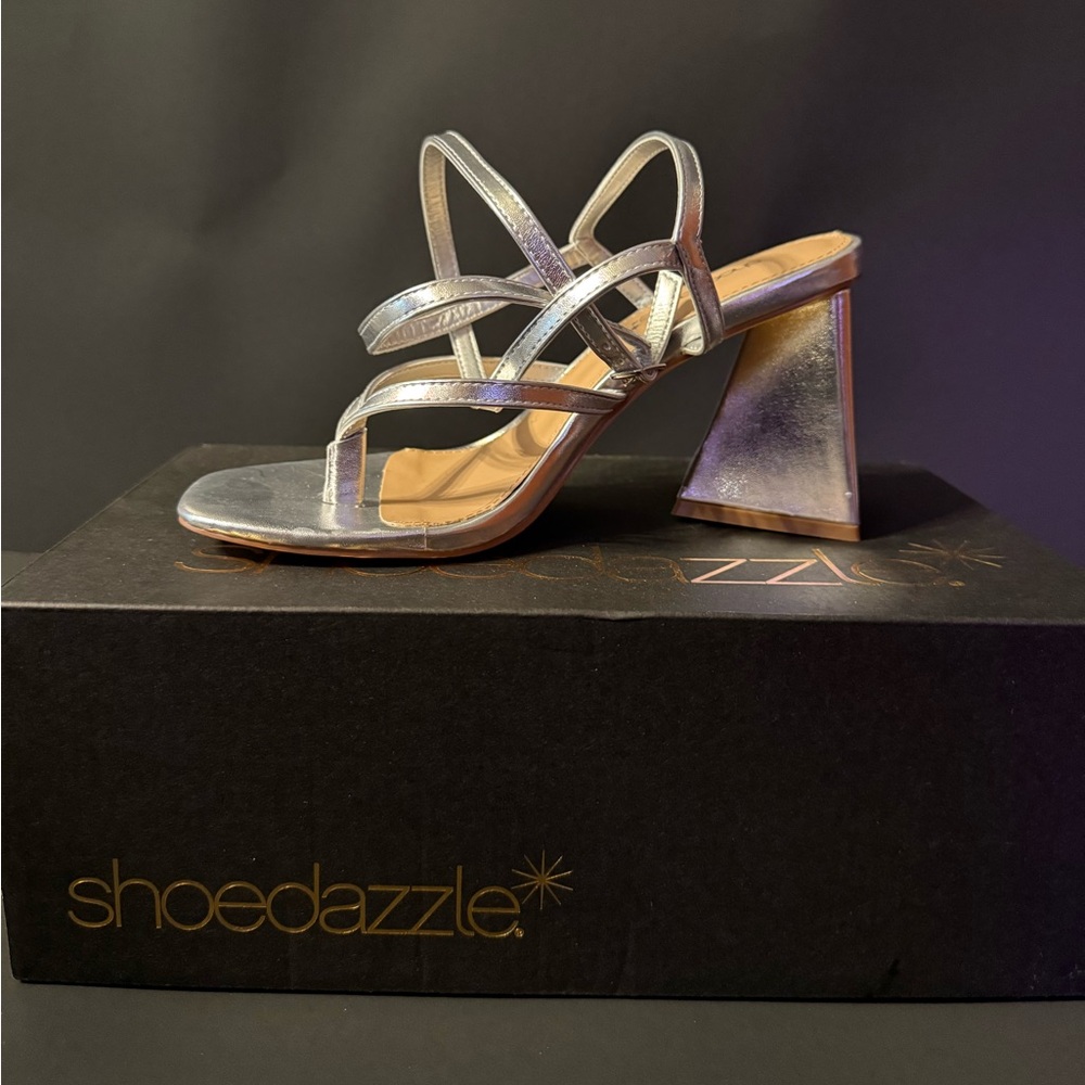 Silver heels